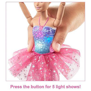 Barbie Magical Light-Up Ballerina Doll