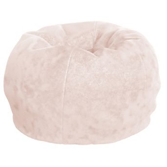 Emma And Oliver Small Refillable Bean Bag Chair For Kids And Teens