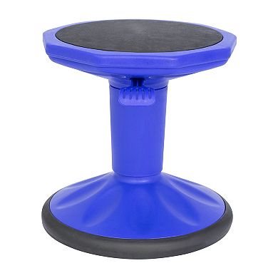Emma And Oliver Height Adjustable Active Motion Stool for Kids with Non-Slip Bottom
