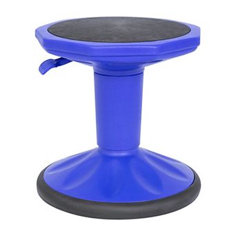 Emma And Oliver Height Adjustable Active Motion Stool for Kids with Non-Slip Bottom