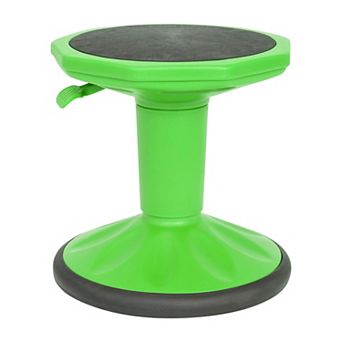 Emma And Oliver Height Adjustable Active Motion Stool for Kids with Non-Slip Bottom
