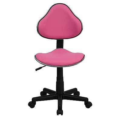 Emma and Oliver Pink Fabric Swivel Ergonomic Task Office Chair