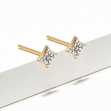 Sarafina Diamond Accent Stud Earrings