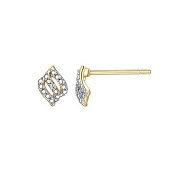 Sarafina Diamond Accent Stud Earrings