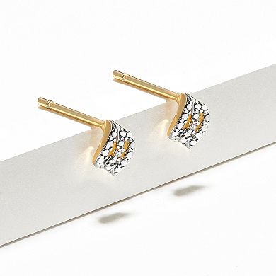 Sarafina Diamond Accent Stud Earrings
