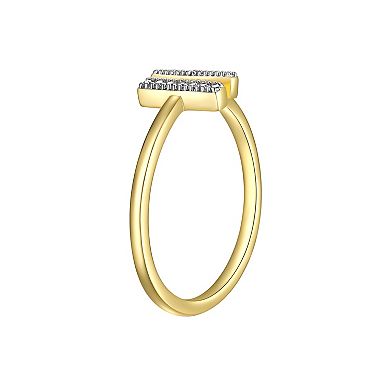 Sarafina Diamond Accent Open Band Ring