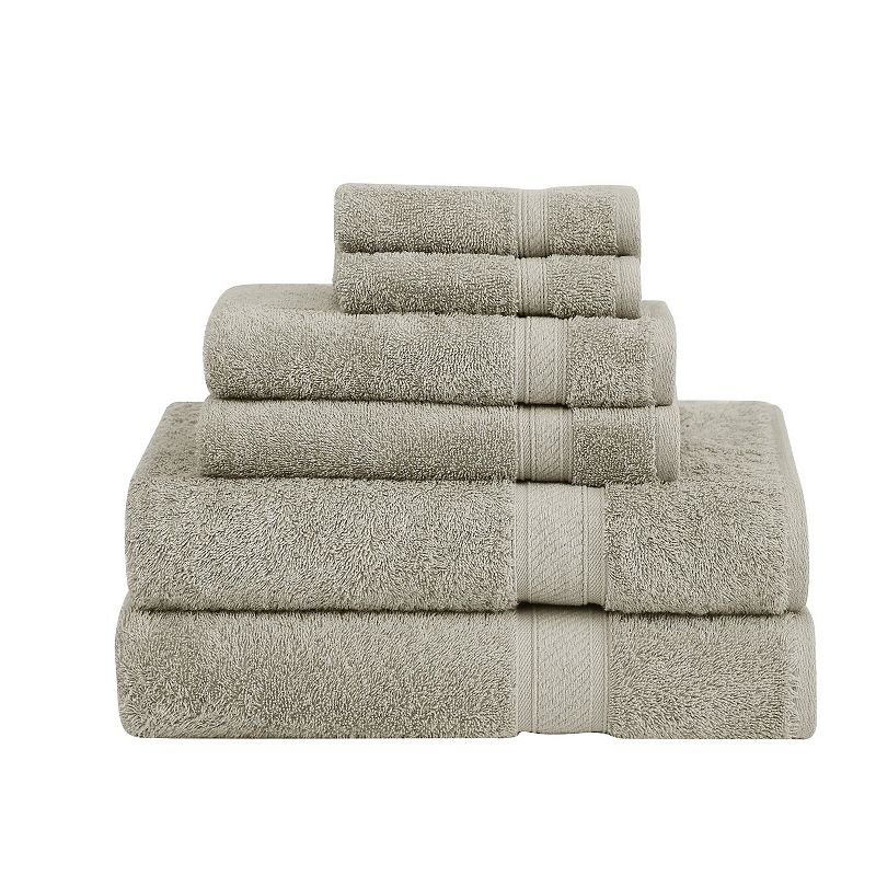 65115472 RWB Fields 6-piece Towel Set, Beige, 6 Pc Set sku 65115472