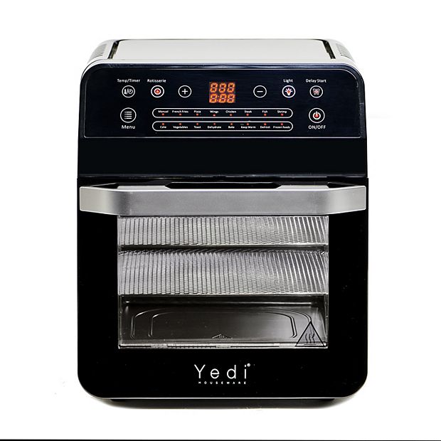 12.7 QT Yedi Air Fryer Oven with Rotisserie and Dehydrator – R & B Import