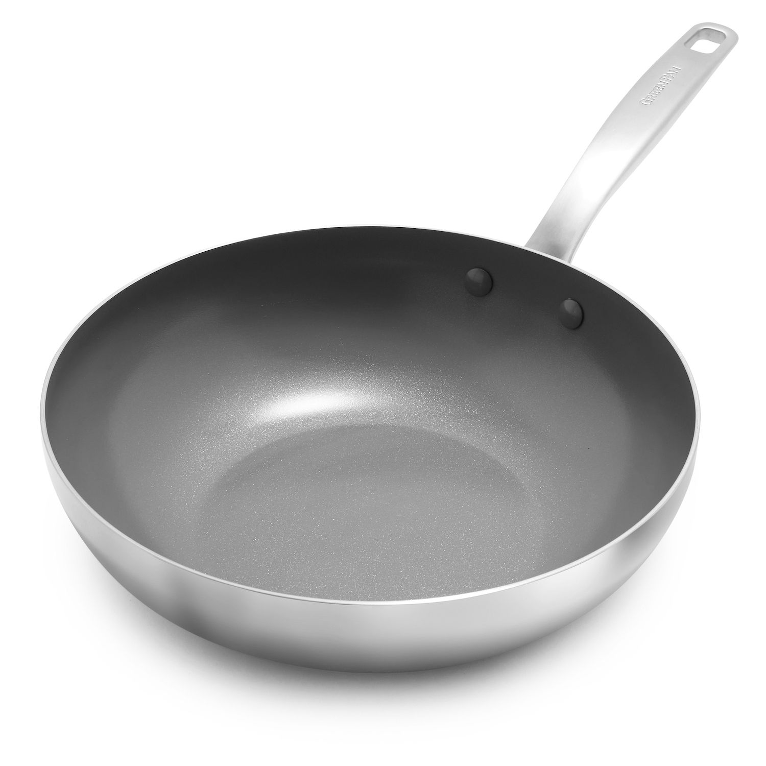Lexi Home Stainless Steel Tri-Ply Non Stick Cookware - 5 Qt Wok Pan
