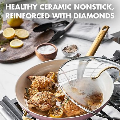 GreenPan Reserve Hard-Anodized Healthy Ceramic Nonstick 12-in. Frypan Skillet