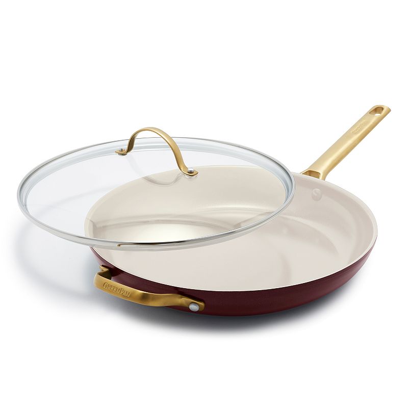 GreenPan Reserve Healthy Ceramic Nonstick 12" Frypan with Lid