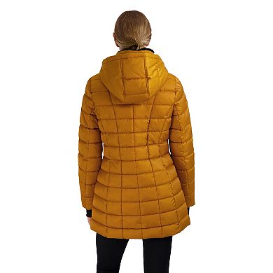 Women's Halitech Hood Quilted Puffer Coat