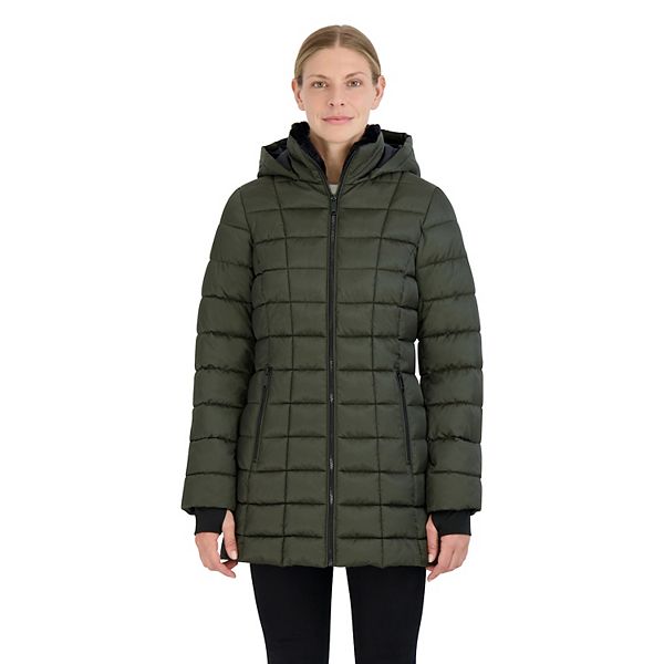 Women's Halitech Hood Quilted Puffer Coat