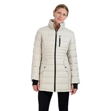 Women's Halitech Faux-Fur Hood Puffer Coat