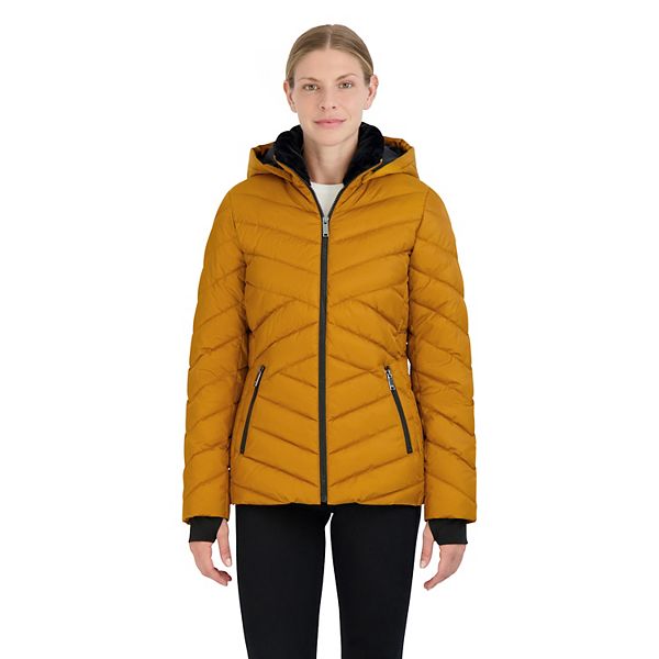 Womens puffer jacket sales kohls