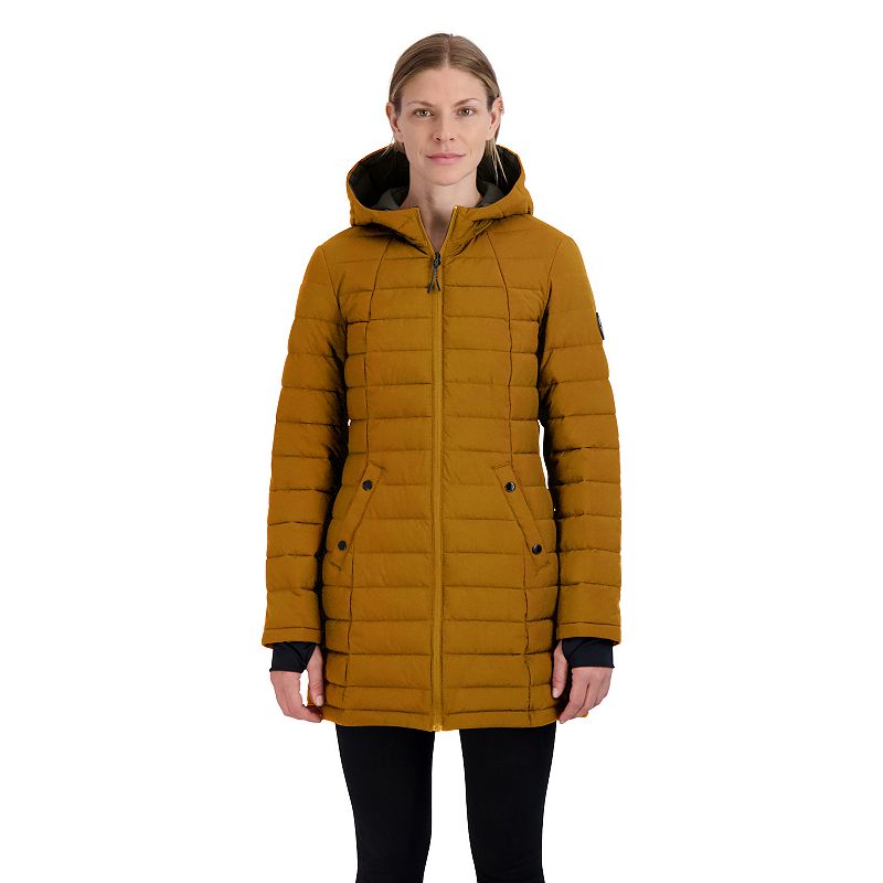 Mustard coat puffer hotsell