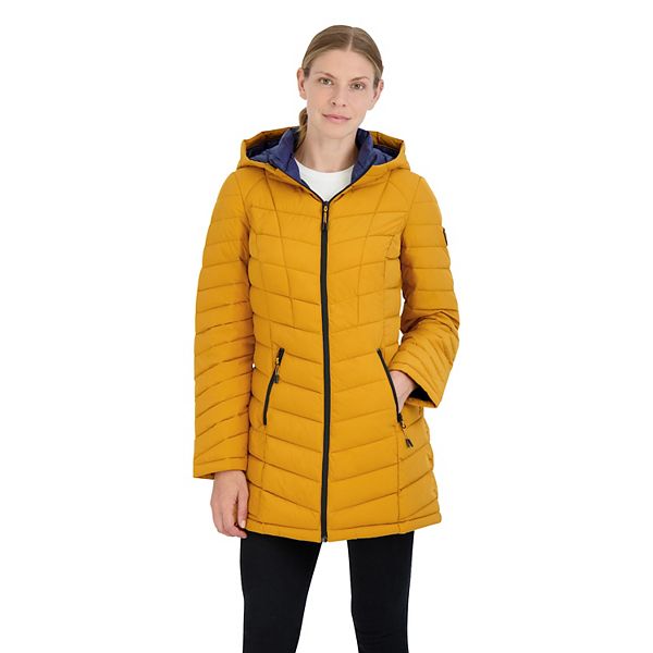 Women s Halitech Hooded Stretch Puffer Coat