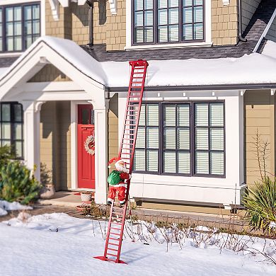 Mr Christmas 10-ft. Climbing Santa Outdoor Decor