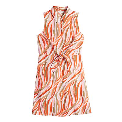 nine west tie front shirt dress Women's Nine West Tie Front Shirt Dress