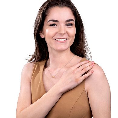 Gemistry 14k White Gold 7-Stone Citrine Necklace