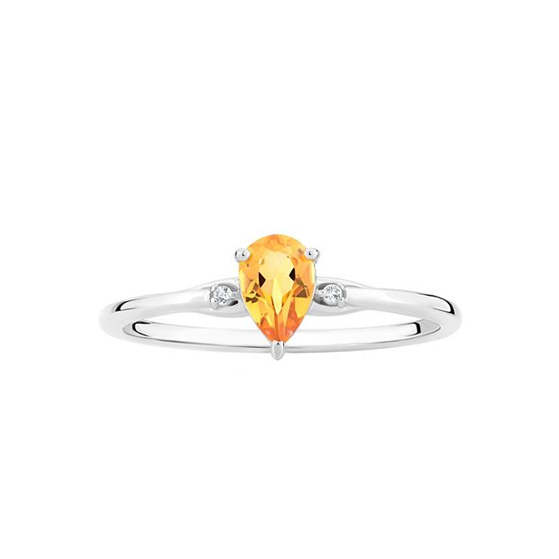 Kohls deals citrine ring