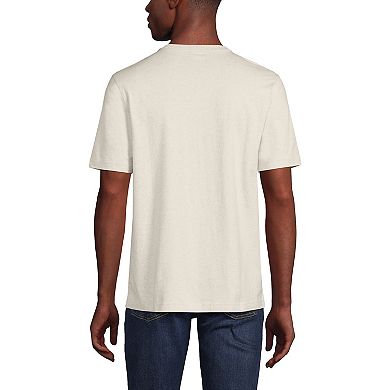 Big & Tall Lands' End Short Sleeve Super-T Henley