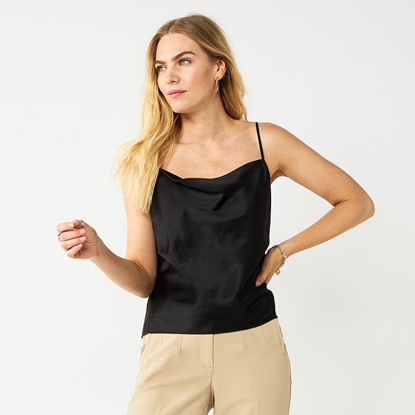 Plus navy satin cold shoulder maxi dress | River Island