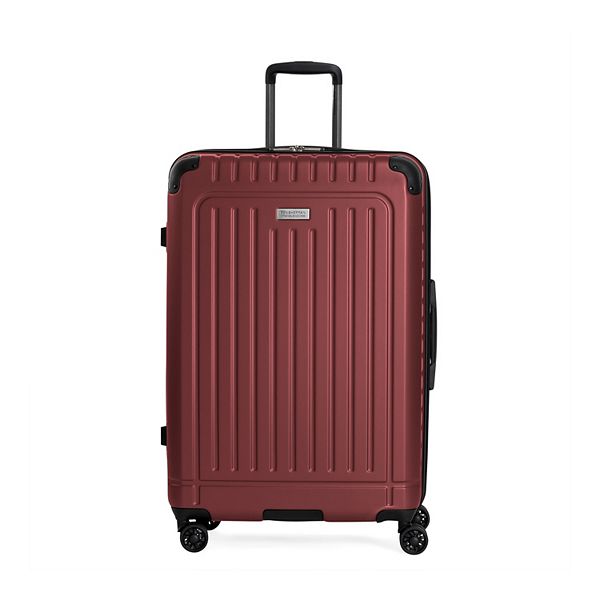 Ben Sherman Sunderland Hardside Spinner Luggage - Red (20 CARRYON)