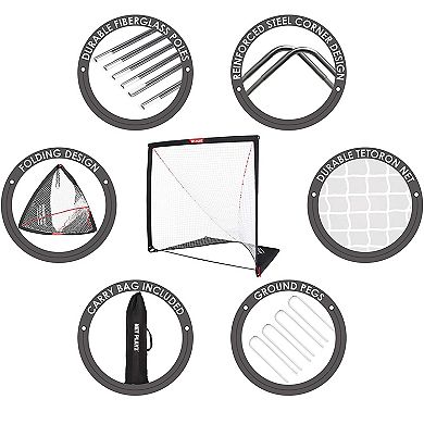 Net Playz 6 x 6 Foot Lacrosse Goal
