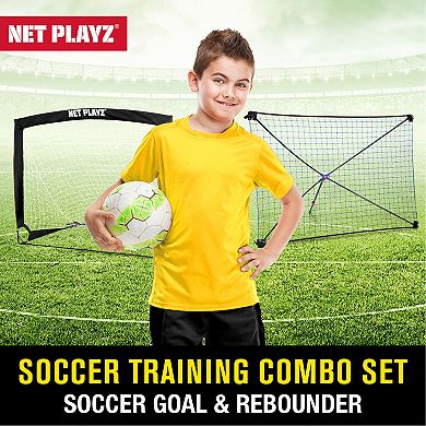 Net Playz Soccer Goal Rebound Net