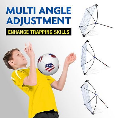 Net Playz Soccer Goal Rebound Net