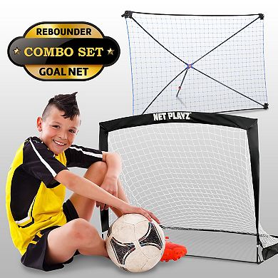 Net Playz Soccer Goal Rebound Net