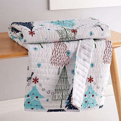 Levtex Home Holiday Quilted Throw