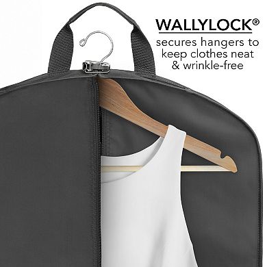 WallyBags 60-Inch Deluxe Travel Garment Bag with Bride Embroidery