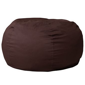 Emma and Oliver Oversized Refillable Bean Bag Chair for All Ages