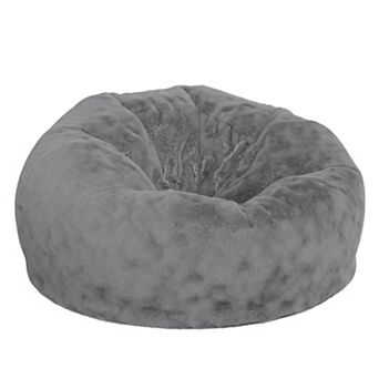 Emma and Oliver Oversized Refillable Bean Bag Chair for All Ages