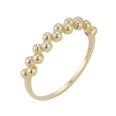 LUMINOR GOLD 14k Gold Multi Ball Ring