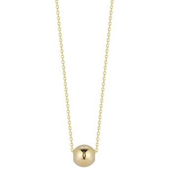 LUMINOR GOLD 14k Gold Ball Necklace