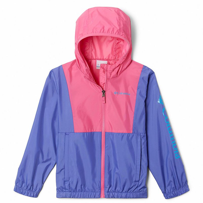 Girls 4-20 Columbia Lily Basin Jacket, Girls, Size: XXS, Dark Pink