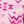 Satin Pink Peaked