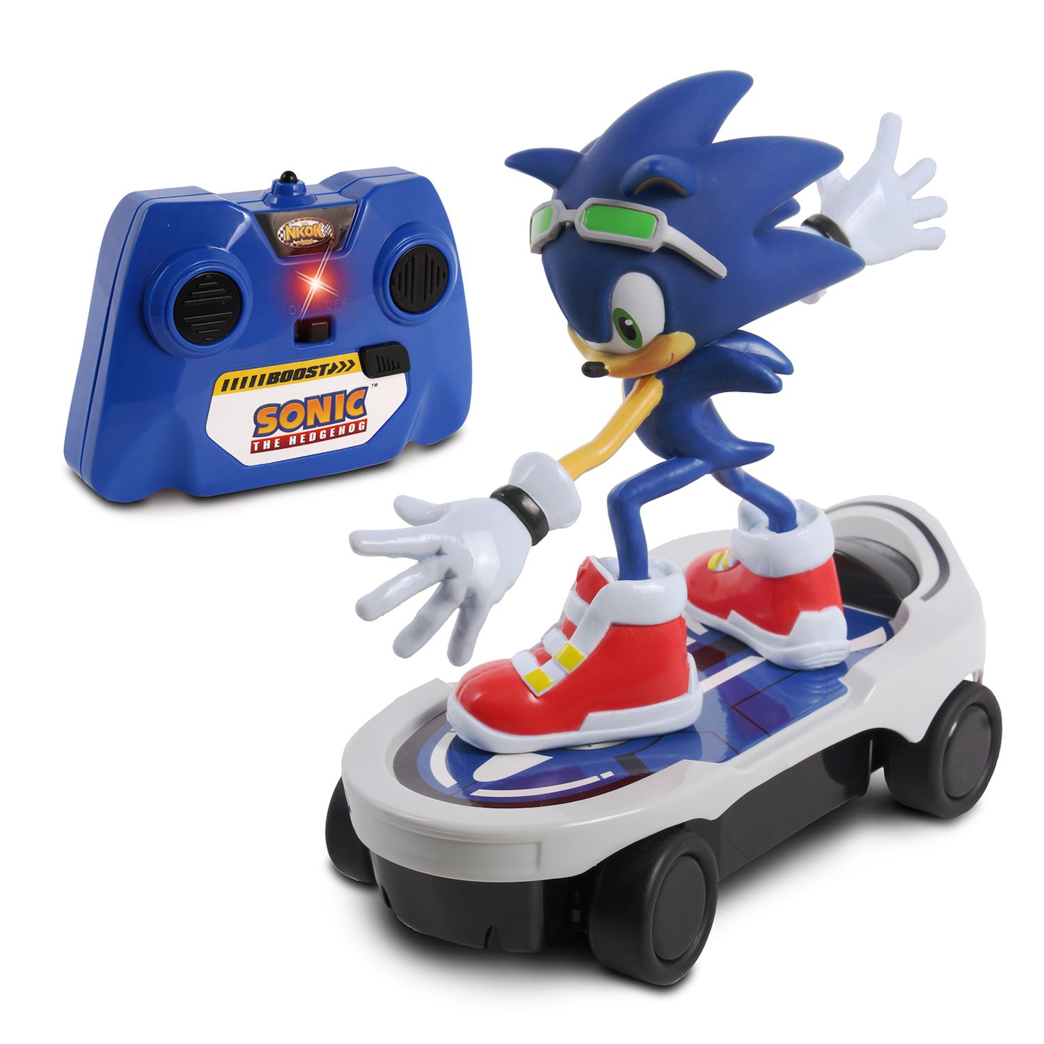  Sonic the Hedgehog 2 Movie Giant Eggman with Super Sonic 2.5  Action Figure Battle Playset : Toys & Games