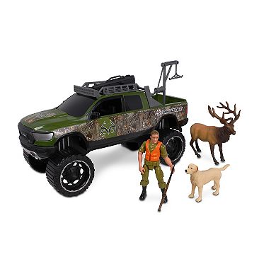RealTree 8-Piece RAM 1500 Rebel Elk Hunting Playset