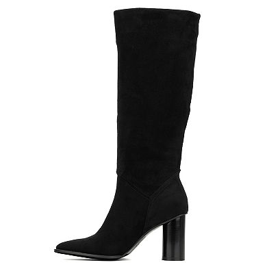 Torgeis Treasure Women's Heeled Knee-High Boots