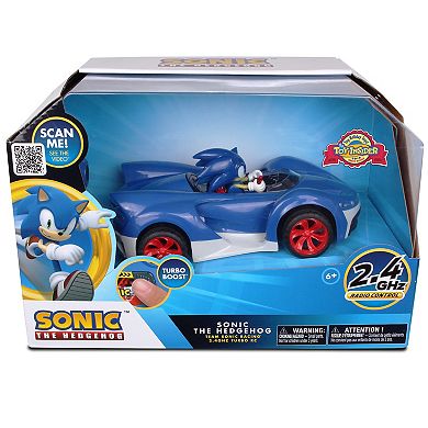 Sonic Team Racing Radio Controlled Shadow The Hedgehog with Turbo Boost