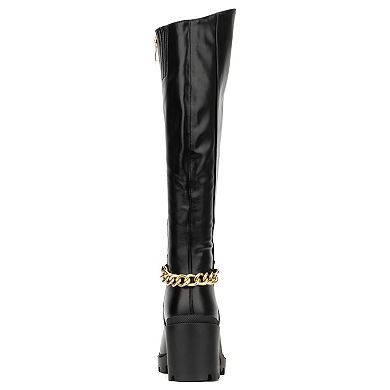 Torgeis Athena Women's Heeled Knee-High Boots