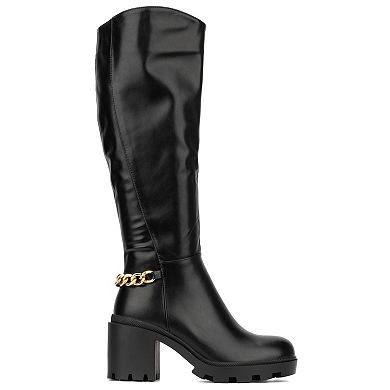 Torgeis Athena Women's Heeled Knee-High Boots