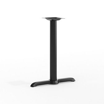 Emma and Oliver 5" x 22" Restaurant Table T-Base with 3" Dia. Table Height Column