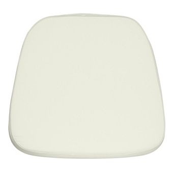 Emma and Oliver Indoor Soft Black Fabric Chiavari/Dining Chair Cushion