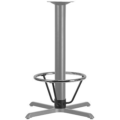 Emma and Oliver Bar Height Table Base Foot Ring - 4.25" Column Ring - 19" Diameter