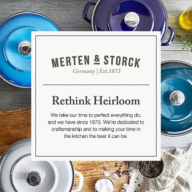 Merten & Storck German Enameled Iron 5.5-qt. Dutch Oven